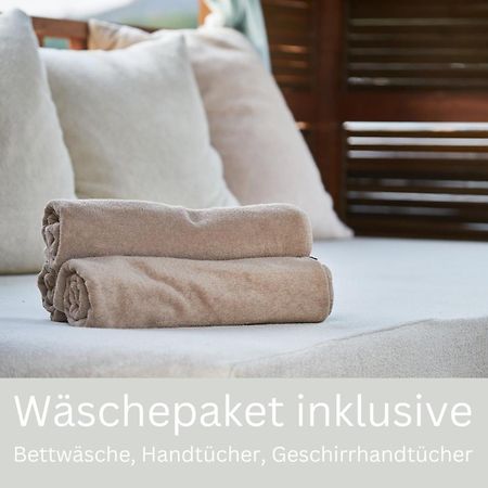 Apartment Perlmutt Mit Balkon ฮูซุม ภายนอก รูปภาพ